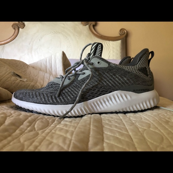 Adidas AlphaBounce Sneakers Grey - Picture 10 of 11